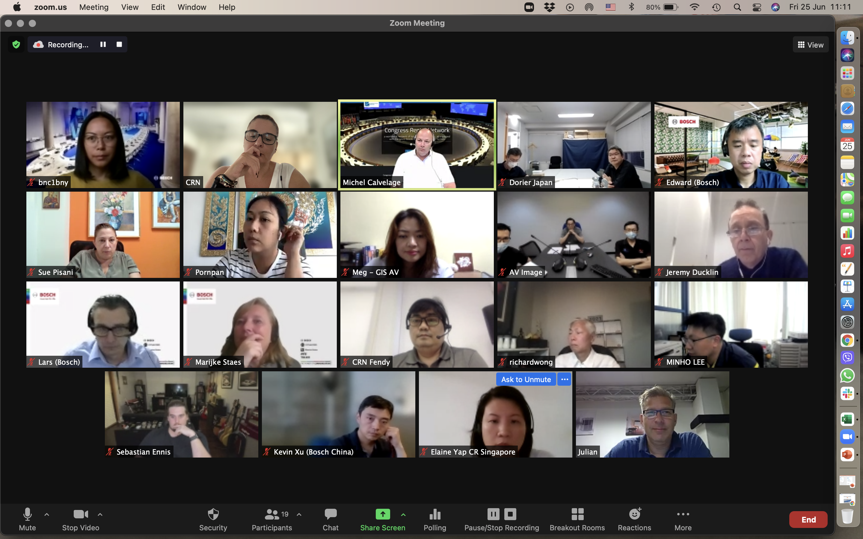 Organizing and co-moderating CRN's 2021 online Regional Meetings!